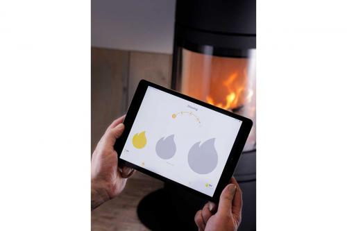 Dik Geurts Kaminofen Orbe Smart Assist